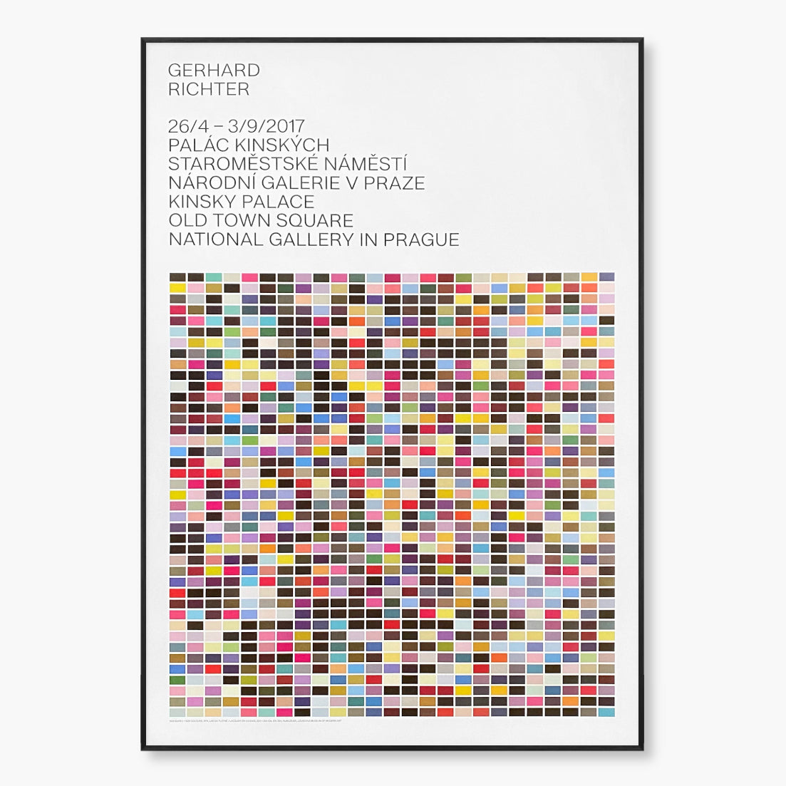 Gerhard Richter【1025 Colours】ポスター