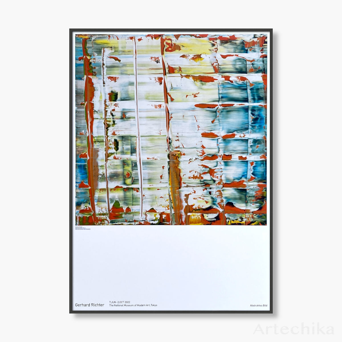 Gerhard Richter Abstraktes Bild (778-4) ポスター