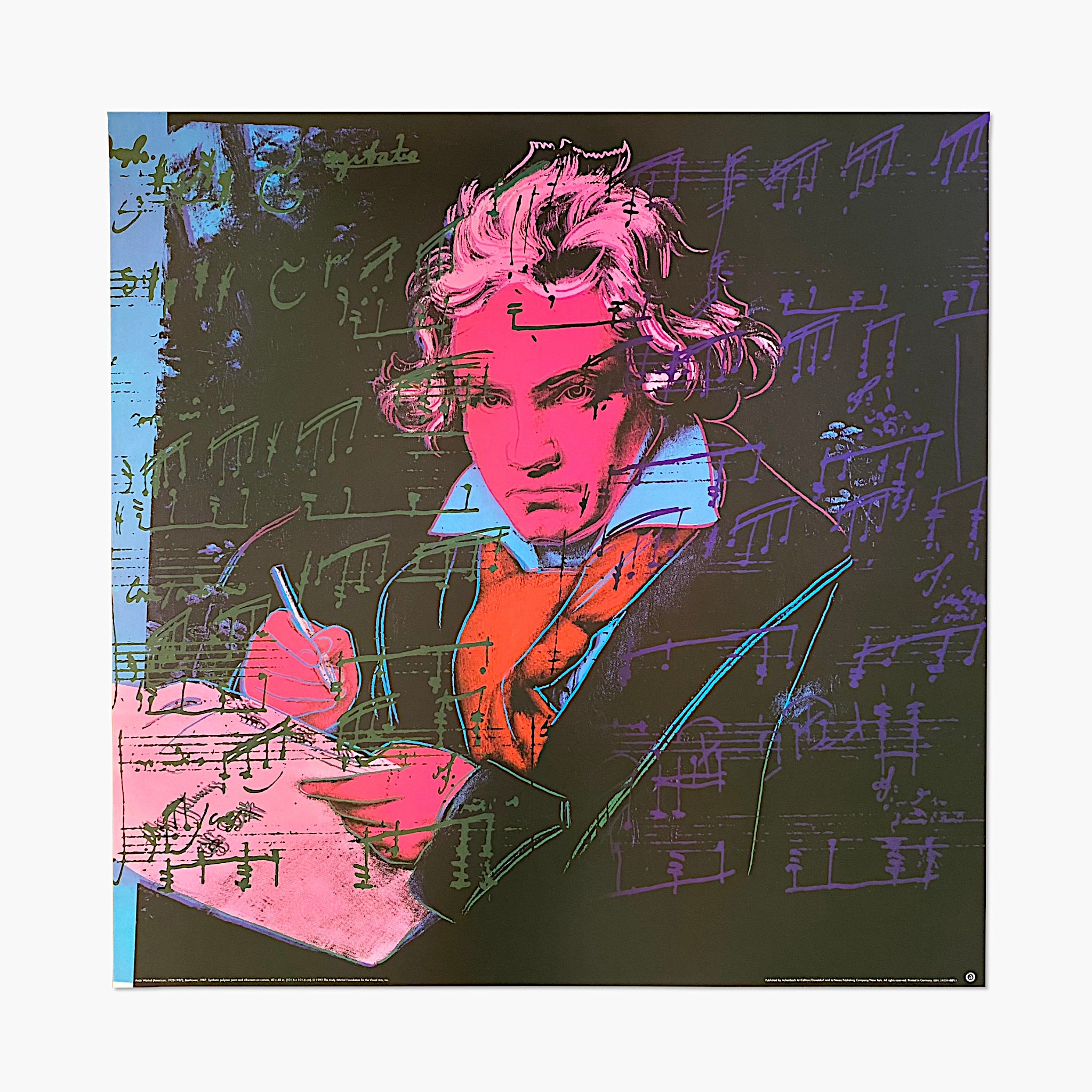 Andy Warhol【Beethoven】ポスター